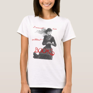 Camiseta No puedo vivir sin los libros