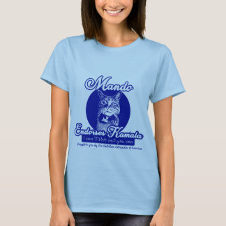 Camiseta No puedo votar pero puedes... Mando por Kamala