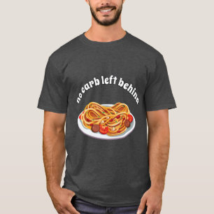 CAMISETA NO QUEDA CARNE DETRÁS DE SPAGHETTI