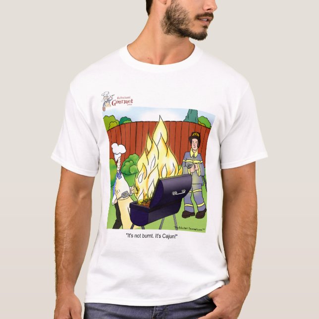 Camiseta No quemado - Cajun (Anverso)
