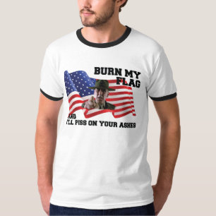 Camiseta No queme mi bandera