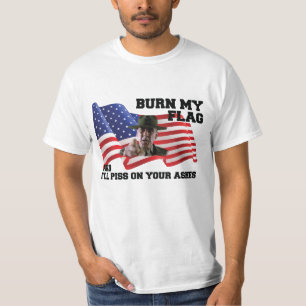 Camiseta No quemes mi bandera