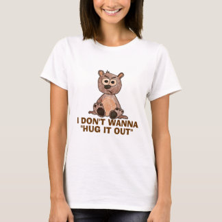 Camiseta No quiero "abrazar"