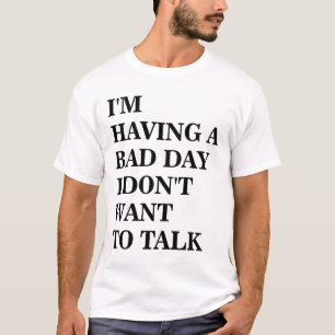 Camiseta No quiero hablar