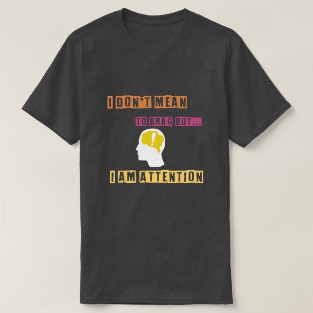 Camiseta No quiero maltratar. Estoy atento. (Diseño del anverso)