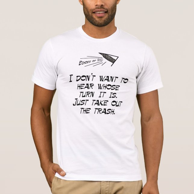 Camiseta No quiero oír (Anverso)