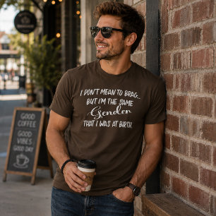 Camiseta No Quiero Presumir....Género