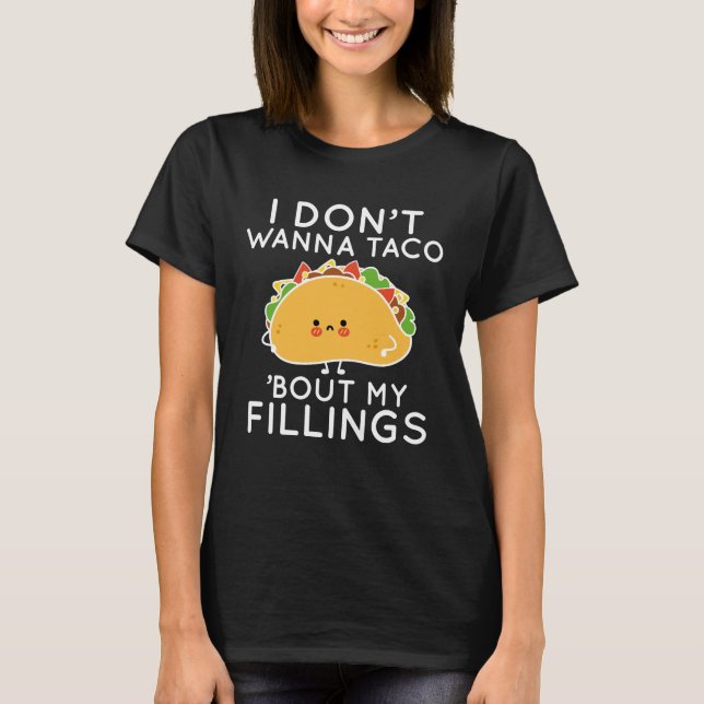 Camiseta No quiero taco ‘sobre mis pelotas (Anverso)