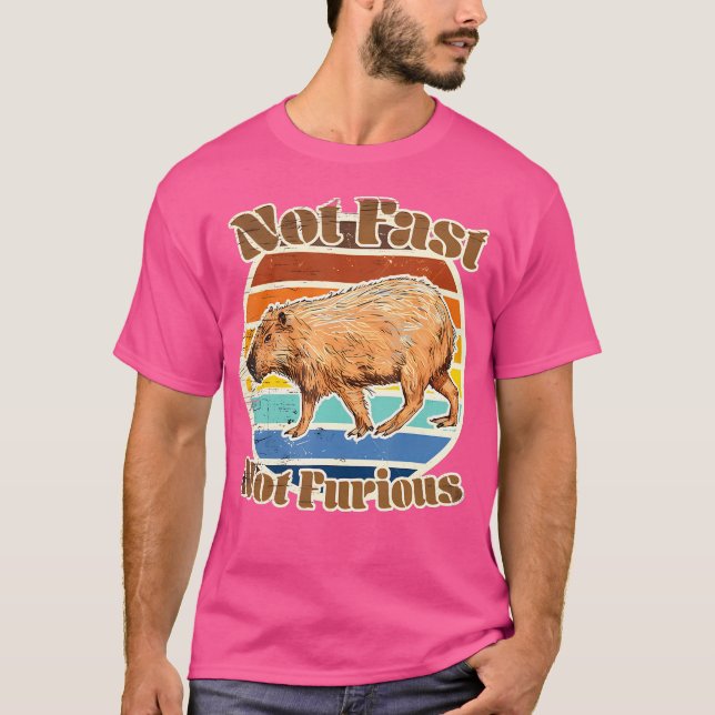 Camiseta No Rápido, Capibara Furioso (Anverso)