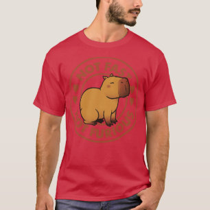 Camiseta No rápido, no curioso capibara por Tobe Fonseca