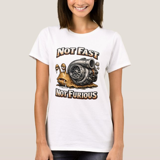 Camiseta No Rápido No Furioso (Anverso)