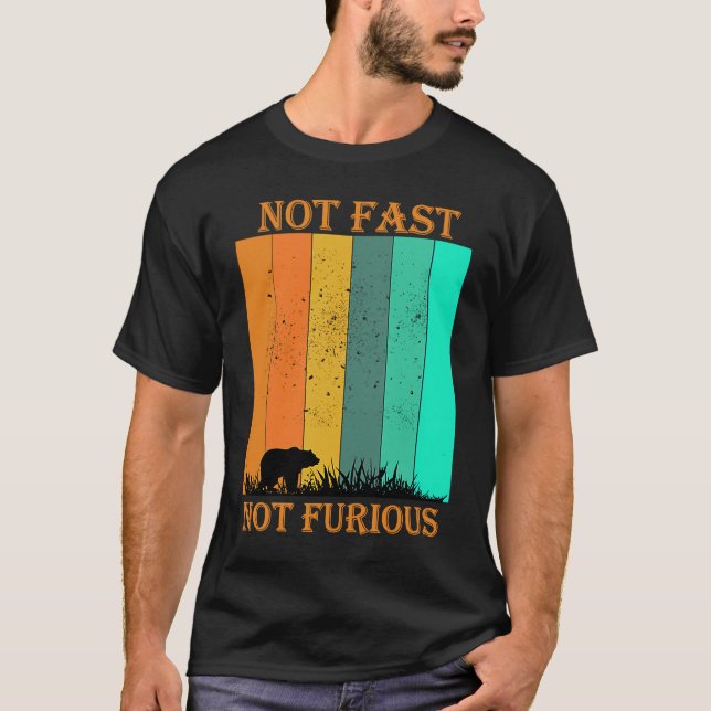 Camiseta No rápido no furioso (Anverso)