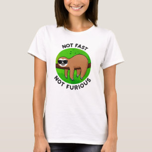 Camiseta No Rápido No Furioso Cine Gracioso Sloth Pun