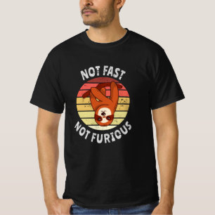 Camiseta No rápido No furioso perezoso
