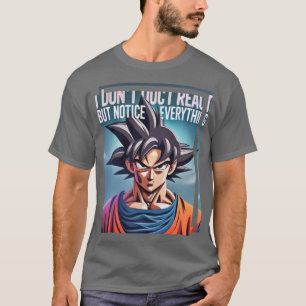 Camiseta no reacciono, pero créanme, me doy cuenta de todo