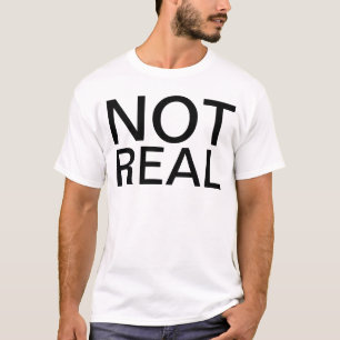 Camiseta no real