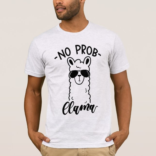 Camiseta No refresque ninguna llama de Prob (Anverso)