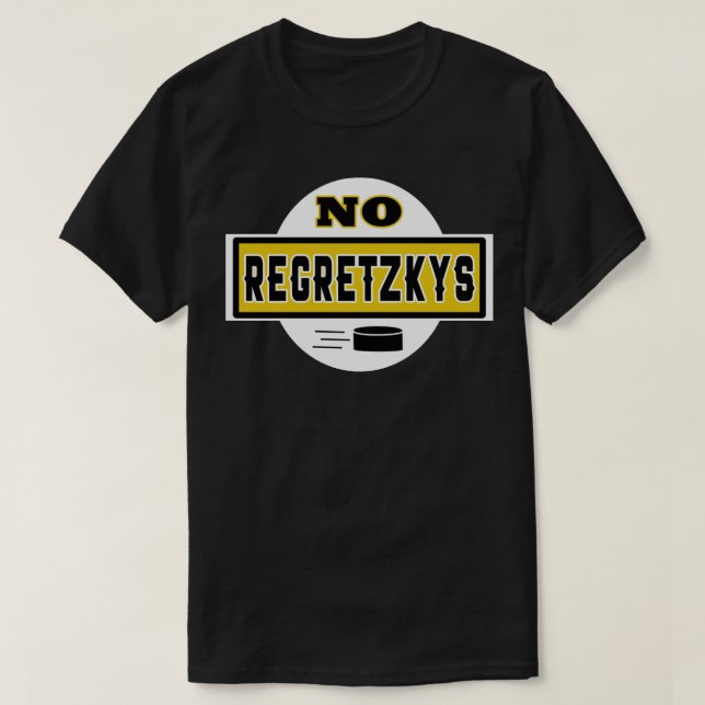 Camiseta No Regretzkys - LetterKenny Fan Art Sticker (Diseño del anverso)