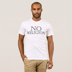 Camiseta "NO RELIGIÓN" por Michael Crozz