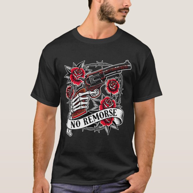 Camiseta No Remorse (Anverso)