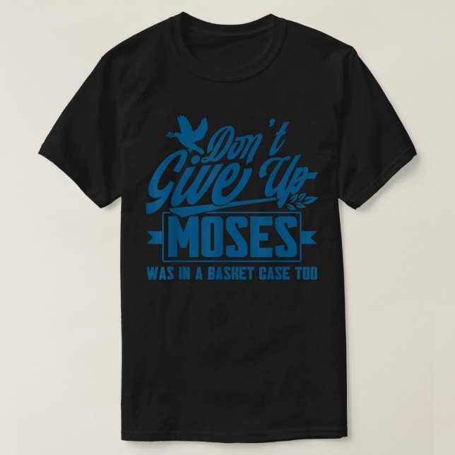 Camiseta No renuncien a la fe cristiana (Diseño del anverso)