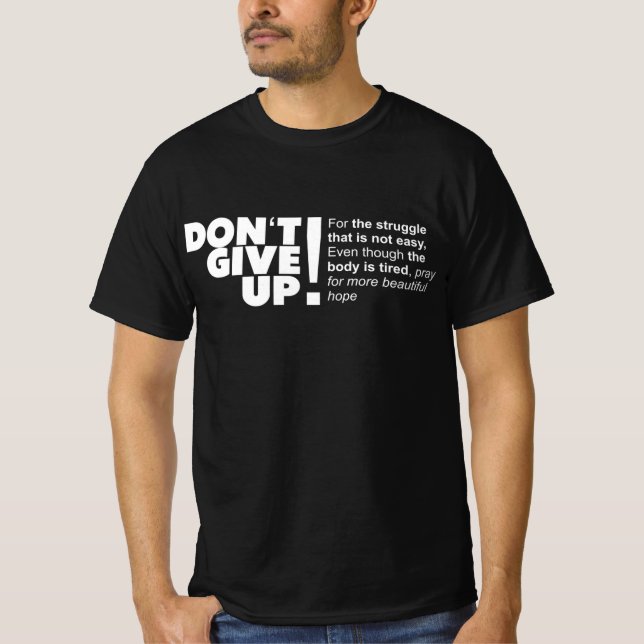 CAMISETA NO RENUNCIES (Anverso)