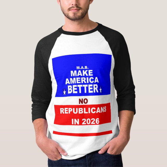 Camiseta "NO Republicans" (Anverso)