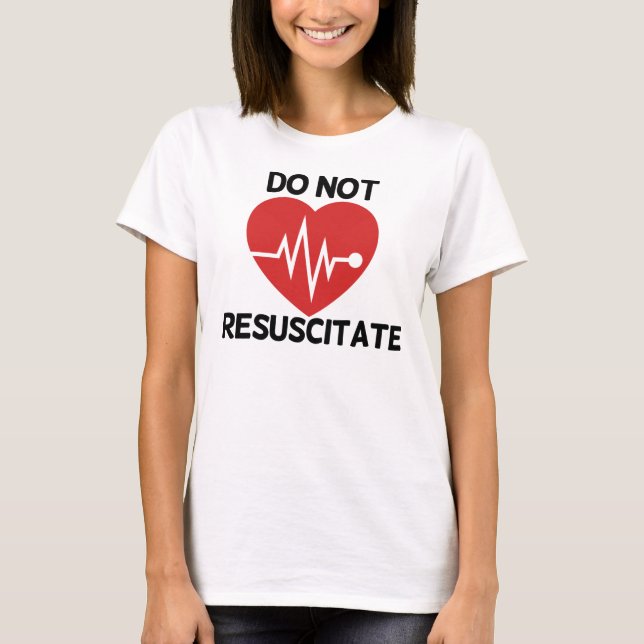 Camiseta No resucitar (Anverso)