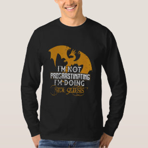 Camiseta No retrasar la realización de misiones laterales D