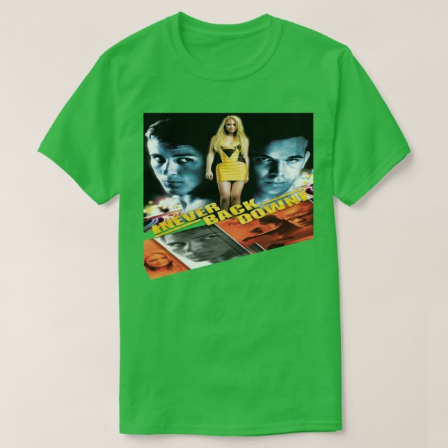 Camiseta No retrocedan nunca (Diseño del anverso)