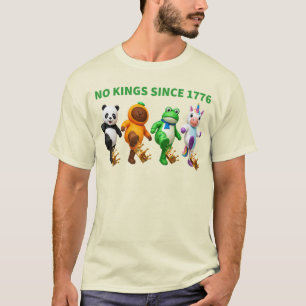 Camiseta No Reyes Desde 1776 Corona Divertida Mascotas Pate