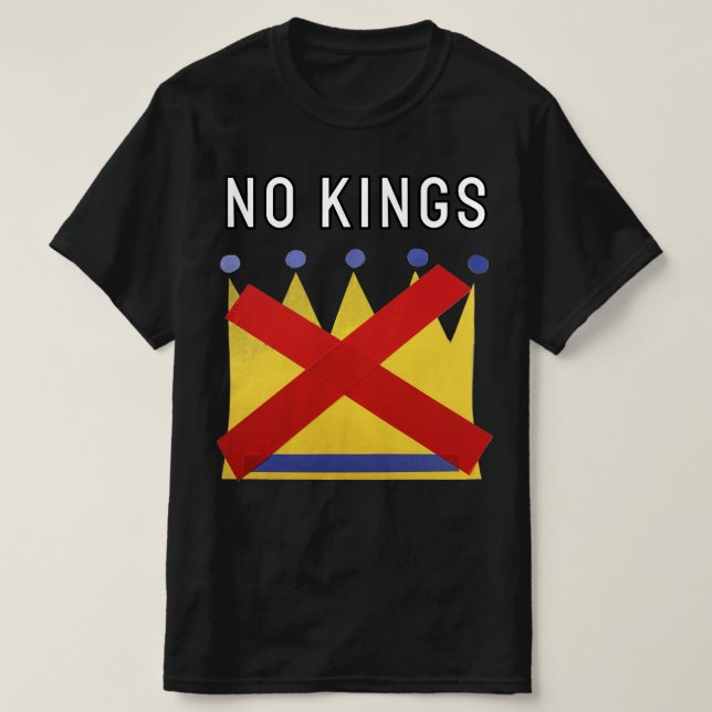 Camiseta No Reyes Protesta Resiste Une (Diseño del anverso)