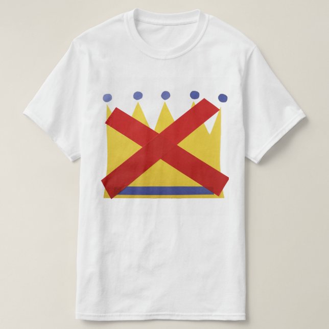 Camiseta No Reyes Protesta Resiste Unir (Diseño del anverso)