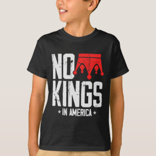 Camiseta No Reyes Vintage Patriotismo Libertad Libertad Eeu