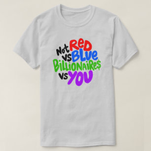 Camiseta No Rojo Vs Azul