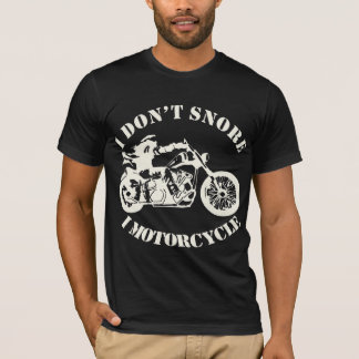 Camiseta No ronco mi motocicleta #