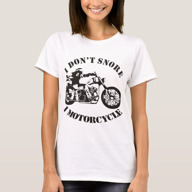 Camiseta No ronco mi motocicleta. #USAPatriotGraphics (Anverso)