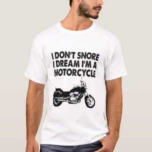 Camiseta No ronco, sueño que soy moto