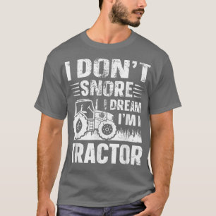 Camiseta No ronco, sueño que soy un agricultor divertido de