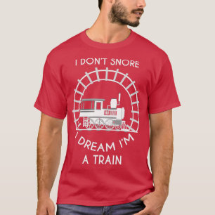 Camiseta No ronco Sueño que soy un tren 2