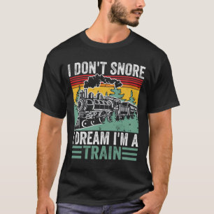 Camiseta No ronco sueño que soy una cosecha divertida