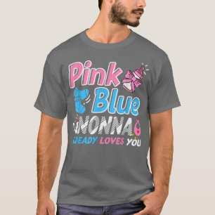 Camiseta No Rosa O Azul Ama A Su Bebé Revelación De Género