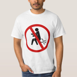 Camiseta NO ⚠ Rótulo de inodoros tailandeses divertidos ⚠