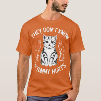 Camiseta no saben que me duele la barriga