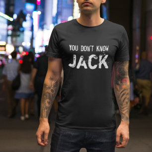 Camiseta No sabes a Jack