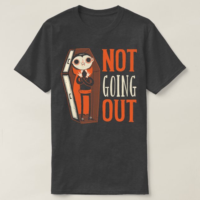 Camiseta No salir (Diseño del anverso)