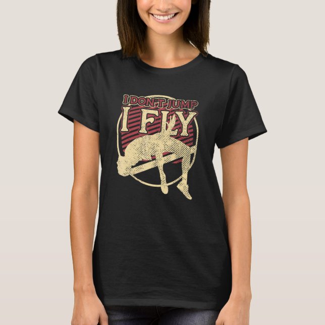 Camiseta No salto al vuelo Atletismo pista y campo de alta  (Anverso)