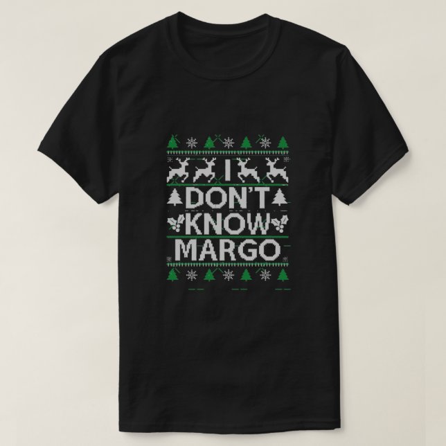 CAMISETA NO SÉ A MARGO (Diseño del anverso)