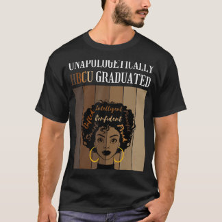 Camiseta No se arrepiente de que la HBCU se graduó de negro
