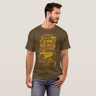 Camiseta No se atierra el cocinero del Paella responsable